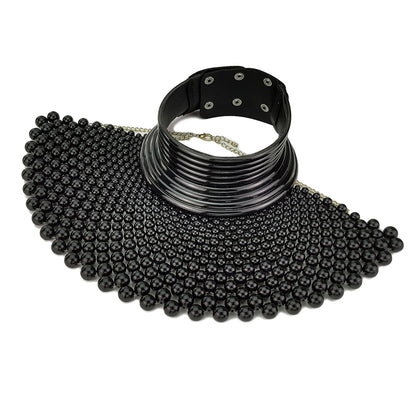 Indian Necklaces for Women Brand African Jewelry Handmade Beaded Statement Collar Beads Choker Necklace Wedding Dress
