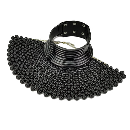 Indian Necklaces for Women Brand African Jewelry Handmade Beaded Statement Collar Beads Choker Necklace Wedding Dress