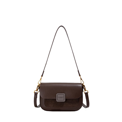 Women's Bag 2025 Autumn and Winter Simple Fashion Small Square Bag Korean Style High-Grade Fashion All-Match Casual Shoulder Bag