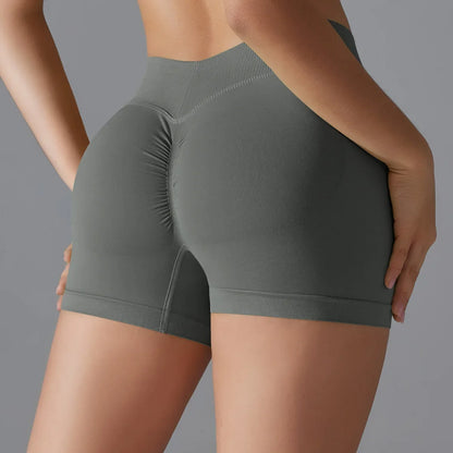 Seamless Yoga Pants Women Sexy V Butt Push Up Fitness High Waist Pants Gym Running Workout Female Sports Yoga Tight Leggings