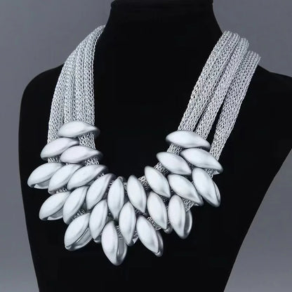 Choker Necklace Jewellery for Women Multilayer Short Necklace Collar Women's Clothes Accessories