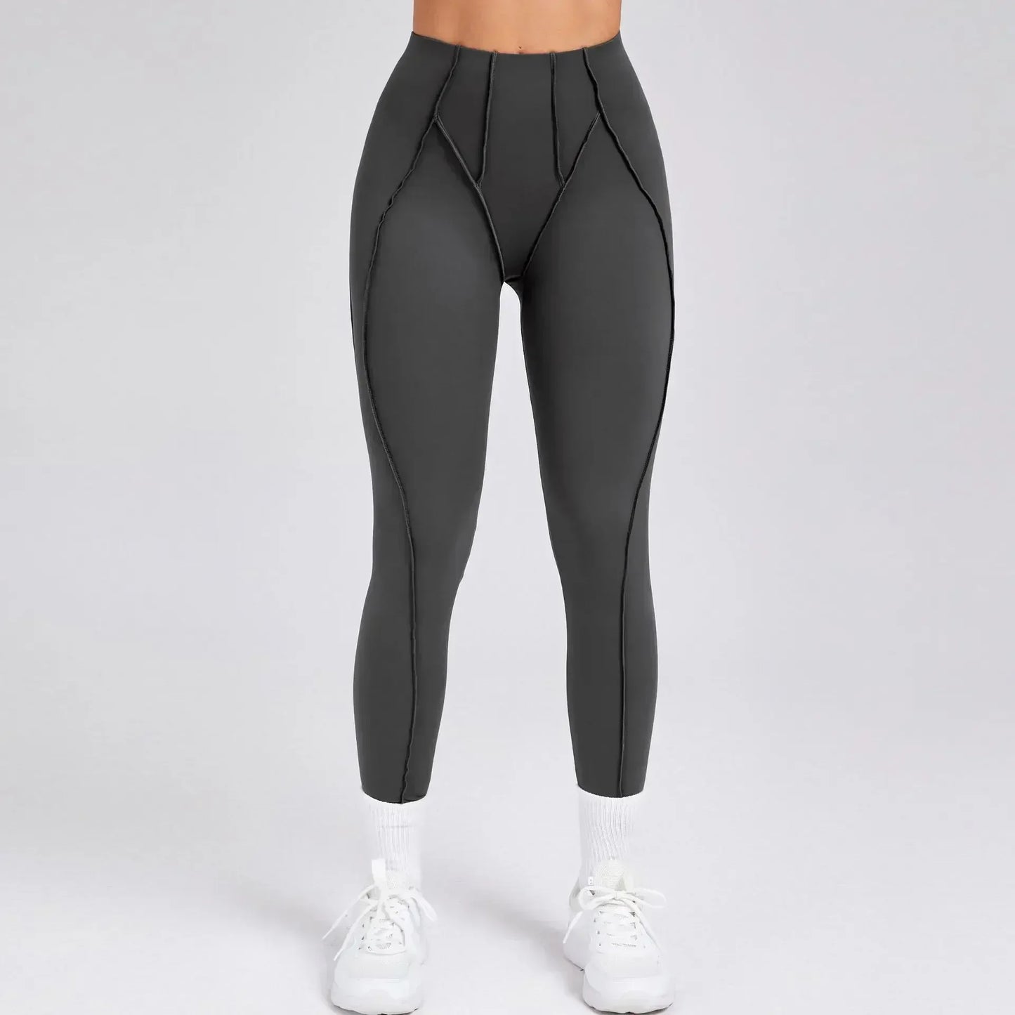 Seamless Yoga Leggings Pants Sports Fitness High Waist Peach Hip Raise Training Trousers Running Workout Gym Leggings for Women