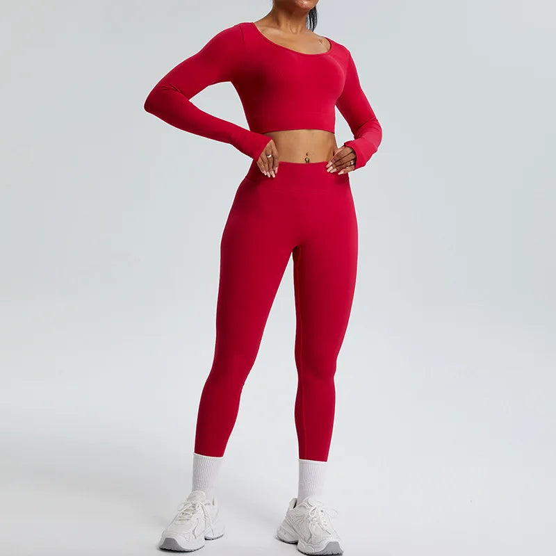 Women Yoga Pants High Waist Ribbed Sport Legging Gym Fitness Leggings Women Seamless Female Legging Tummy Control Running Tights