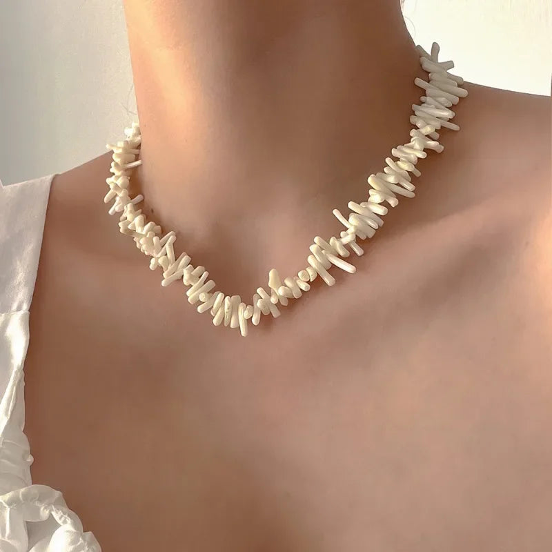 Fashion Jewelry European and American Design Irregular Necklace For Women Party Gifts Exaggerative Accessories 2025 Trend New