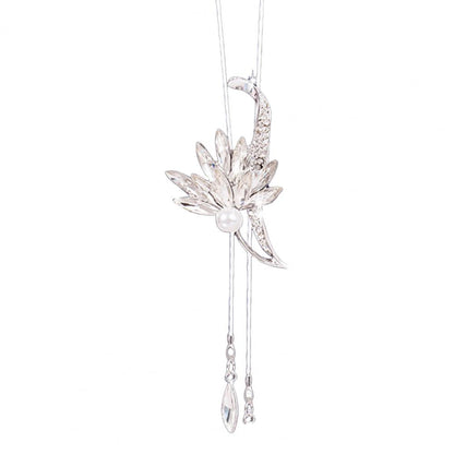 Women Necklace Chic Multiple Styles Pendant Necklace Long Sweater Chain Party Dress Necklace Jewelry Gift