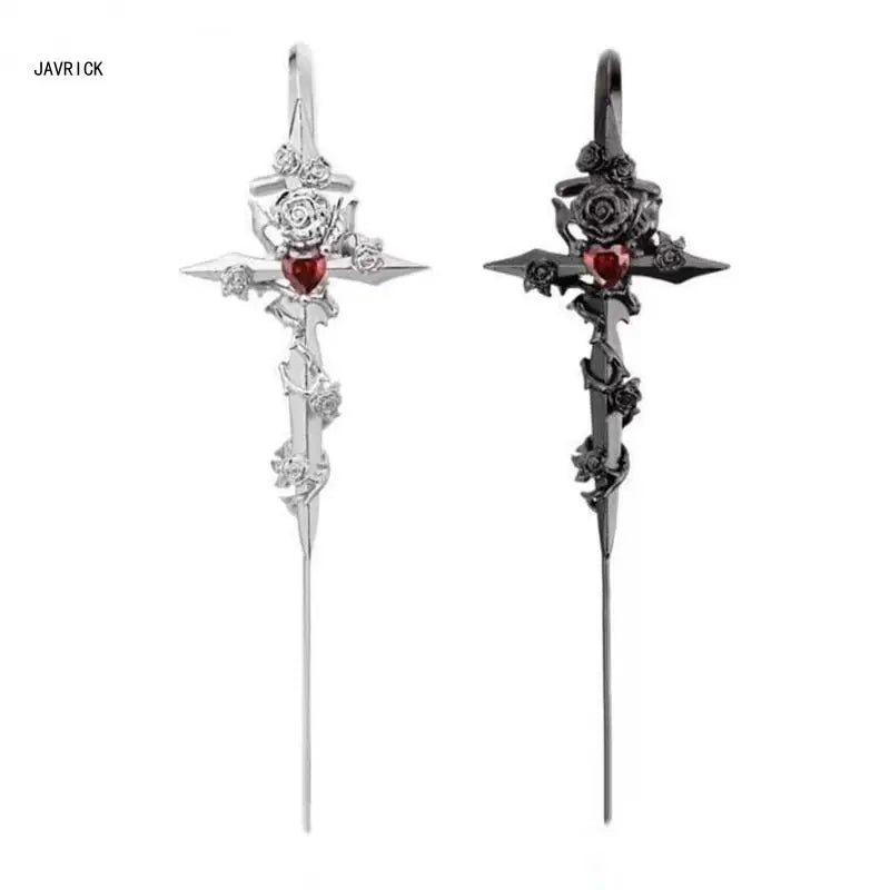 Ear Jewelry Unique Studs Earrings Cool Ear Pin Fashion Ear Studs for Any Outfit D0LC