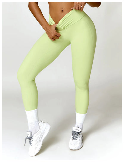Women High Waist Yoga Pants Fitness Legging Workout Training Tights Running Pants Seamless Sport Leggings Gym Clothing