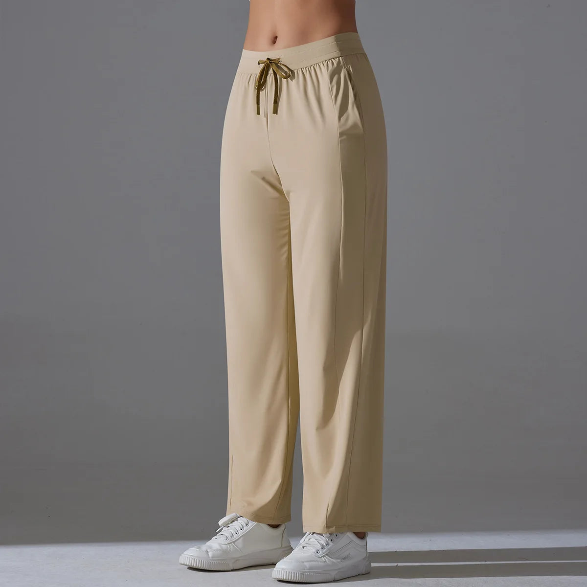 Sunscreen Yoga Pants For Women Straight UV Protection Leg Sweatpant Loose Tracksuit Wide Leg Outdoor Gym Runing Casual Clothes