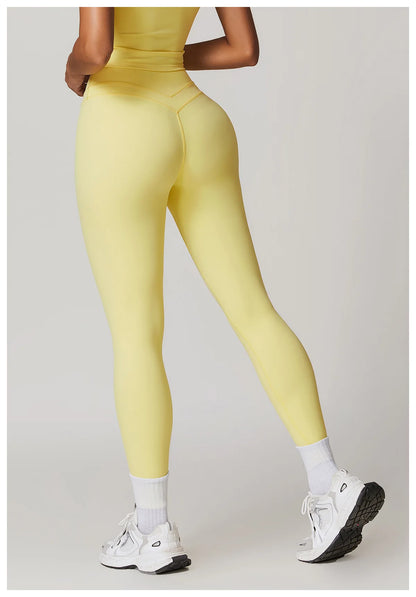 New Yoga Pants Women Workout Yoga Leggings High Waist Sport Leggings Women's Running Workout Tights Gym Push Up Fitness Trousers