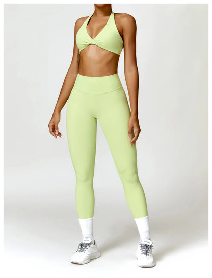 Women Yoga Pants Seamless Sports Gym Workout Clothes Stretchy High Waist Athletic Tights Fitness Leggings Activewear Leggings