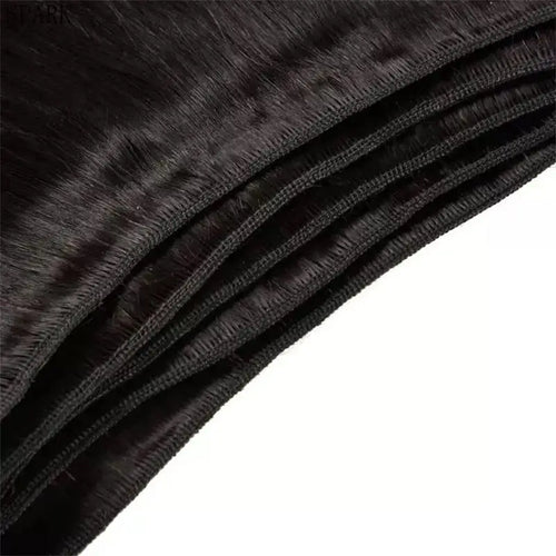 Ali Queen Double Drawn Hair Bundles Straight Human Hair Bundles Virgin Hair Weave For Women Indian 100% Human Hair Extensions