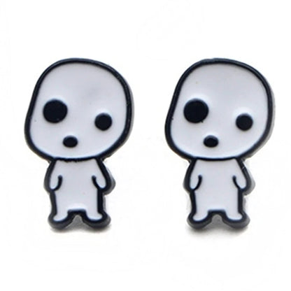 Anime Series Earrings for Women Girls Cartoon Studs Earrings Stainless Steel Ear Pierced Jewelry Accessories Party Gifts