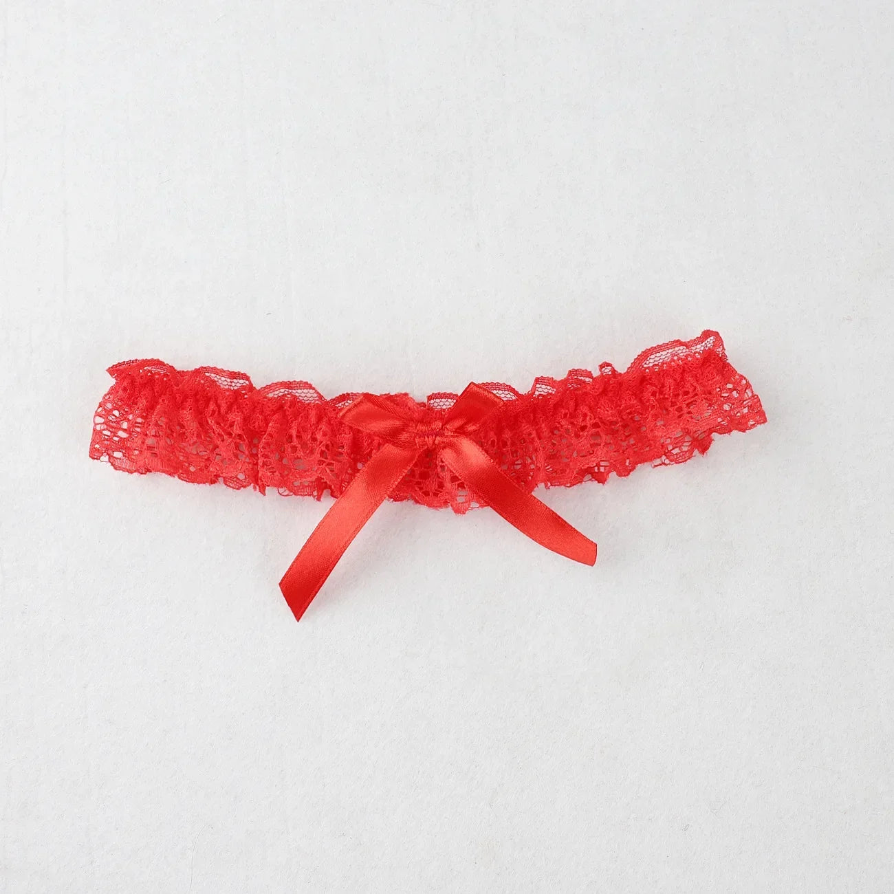 Women Sexy Bow Lace Choker Necklaces Torques Collar Floral Bowknot Wedding Party Cosplay Lolita Fashion Girls Elastic Neck Ring