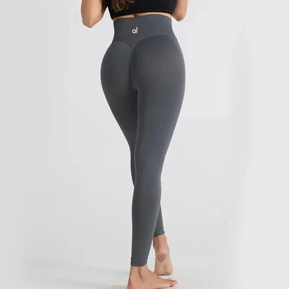 Pilates Stretch Yoga Pants Seamless Fitness Pants Yoga Pants Women's Impact Pants Sports Pants Peach Hip Leggings