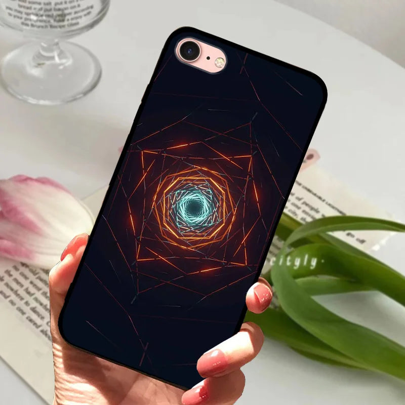 For iPhone 6S 6 Case Silicone Soft Back Phone Cover For iPhone 7 7Plus 6 6S Plus Silicon Cases For iPhone 8 8 Plus Fundas Bumper