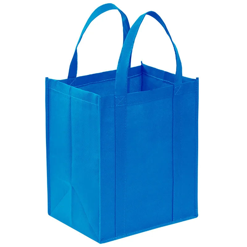 Simple Reusable Shopping Bags For Women Portable Foldable Eco-Friendly Grocery Heavy Duty Handbag Large Capacity Tote Bag