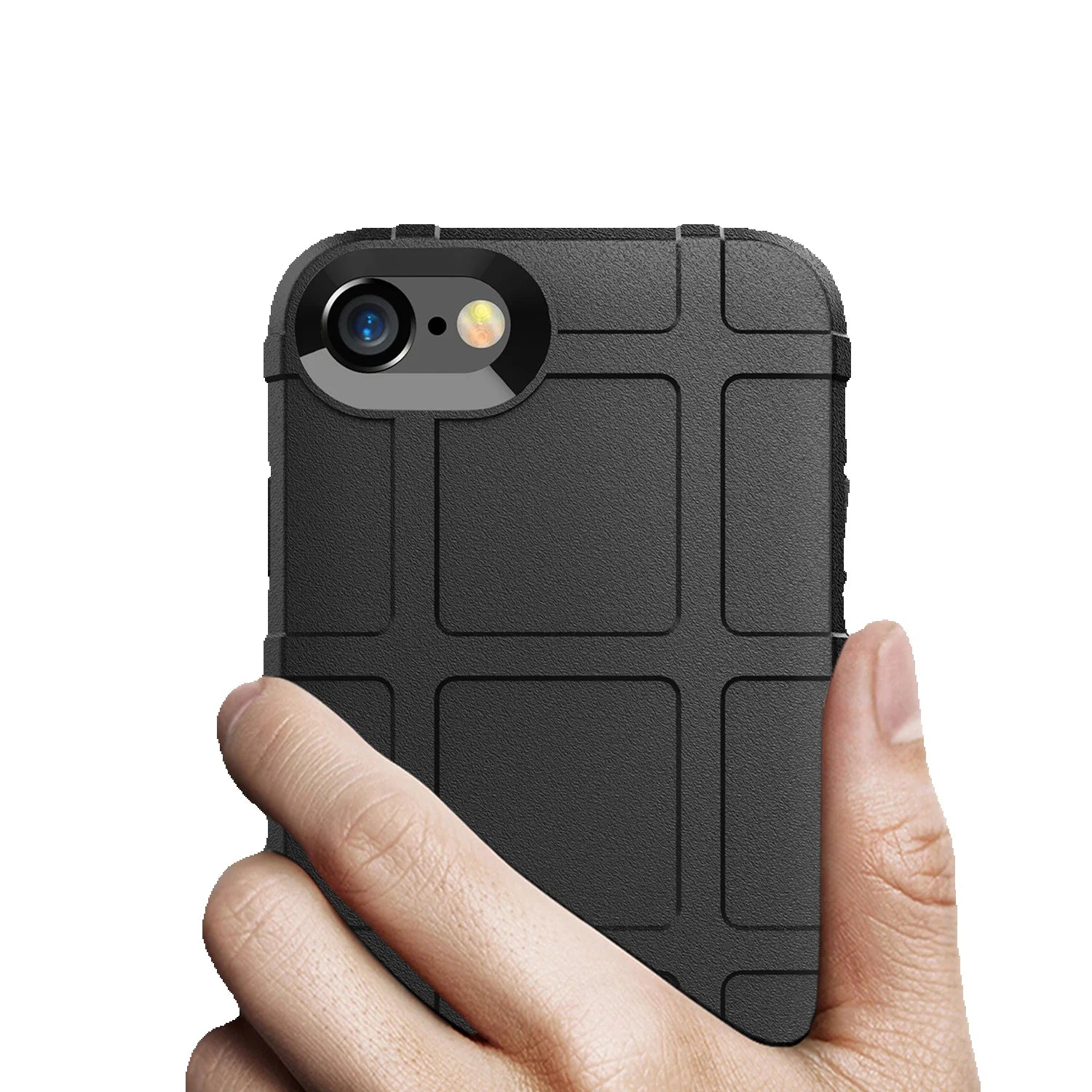 Military Armor Case For IPhone SE 2020 Se2 Soft Silicone Phone Cover For Iphone Se 2022 Se3 Shockproof Shield Cases