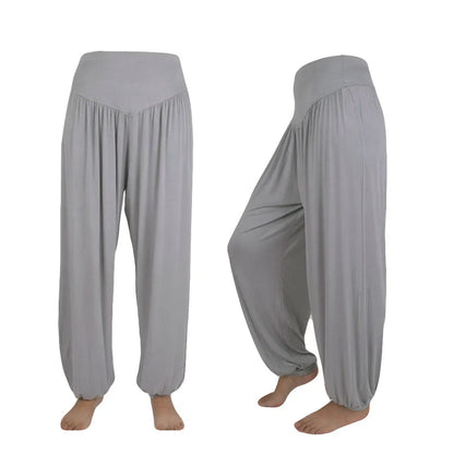 Yoga Pants Loose Harem Pants For Women Training Dance Trousers Sport Running Yoga Pants High Waist Ladies Trousers