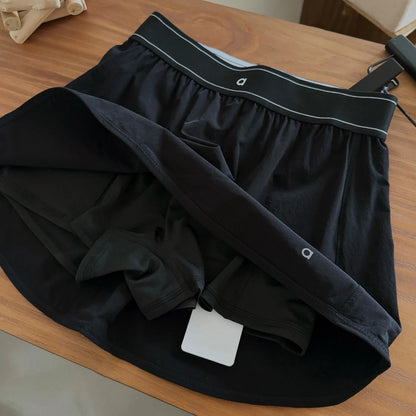 Women Tennis Skirt Golf Skirt Breathable comfort Outdoors Run Dance fitness yoga Lightweight  Skirt