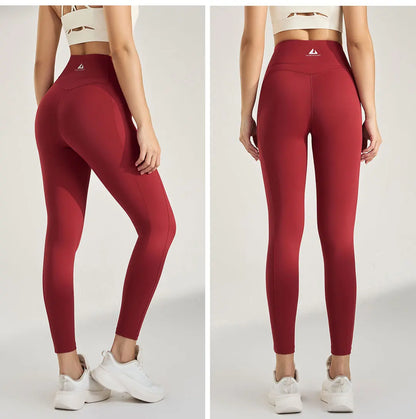 Women's High Waist Yoga Pants Peach Butt Stretch Leggings Outdoor Quick Dry Sweatpants Running Fitness No Trace Pants