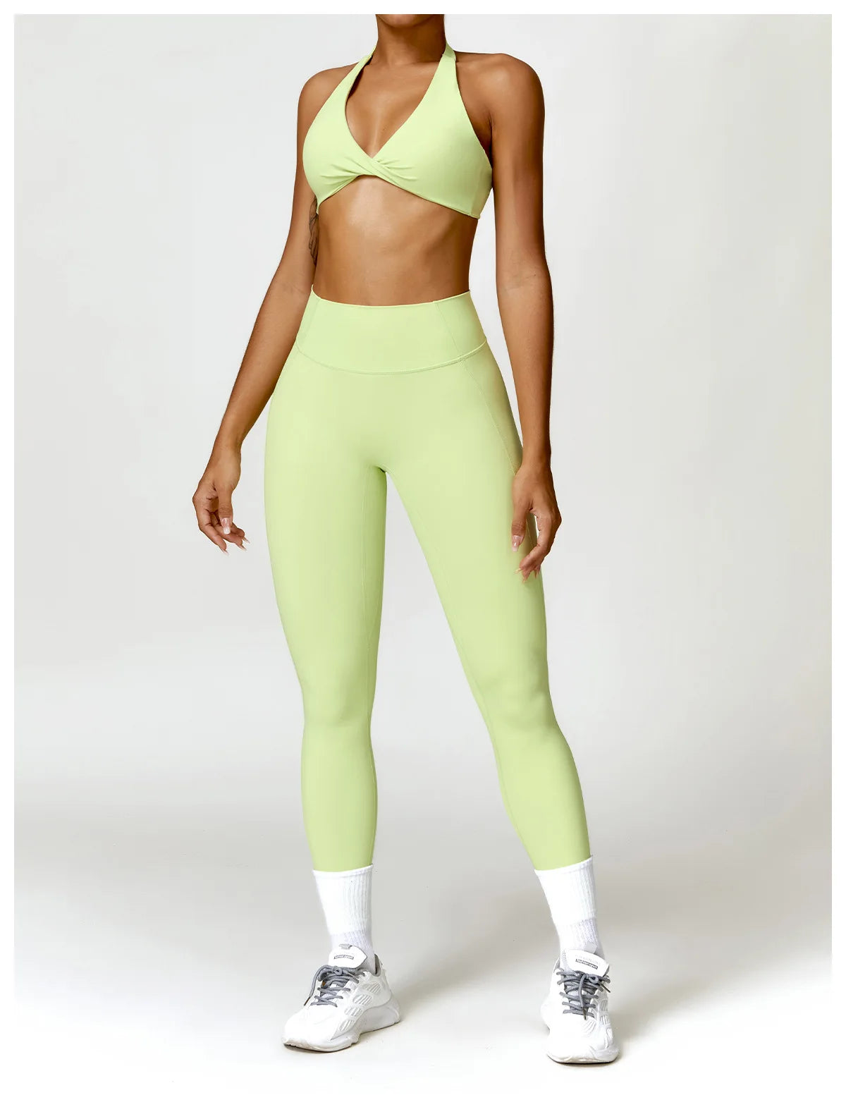 Women High Waist Yoga Pants Fitness Legging Workout Training Tights Running Pants Seamless Sport Leggings Gym Clothing