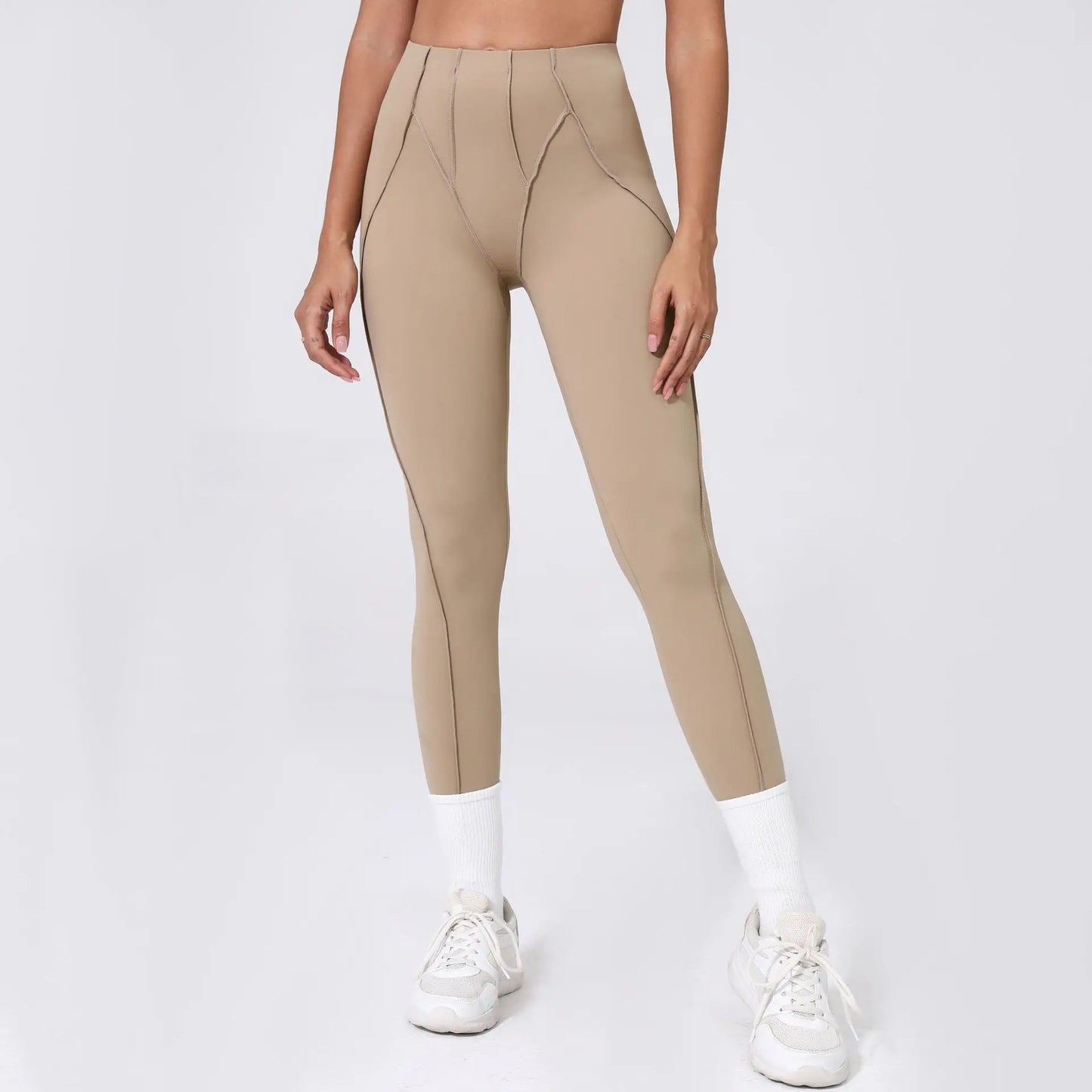 Seamless Yoga Leggings Pants Sports Fitness High Waist Peach Hip Raise Training Trousers Running Workout Gym Leggings for Women