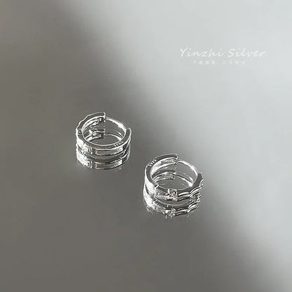 925 Sterling Silver Earrings  Creative Hot Sexy Jewelry For Women Gift Customized Korean Earrings