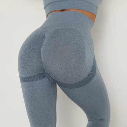 Women Yoga Leggings High Waist Exercise Sports Trousers Running Fitness Gym Leggings Quick Dry Hip Lifting Femme Slim Pants