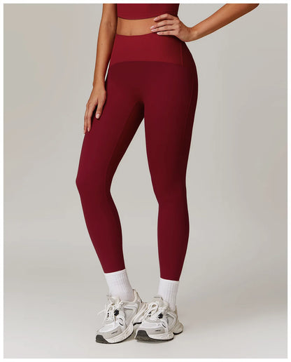 Women Gym Yoga Pants Fitting Woman Training Exercise Sports  Leggings Fitness Women Push Up Clothing Splicing together Tights