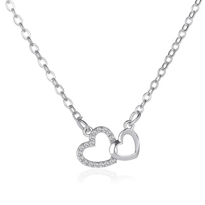 Two Round Shaped Necklaces Female Exquisite Geometric Women Chain Choker Neck Necklace Birthday Gift For Ladies Fashion Jewelry
