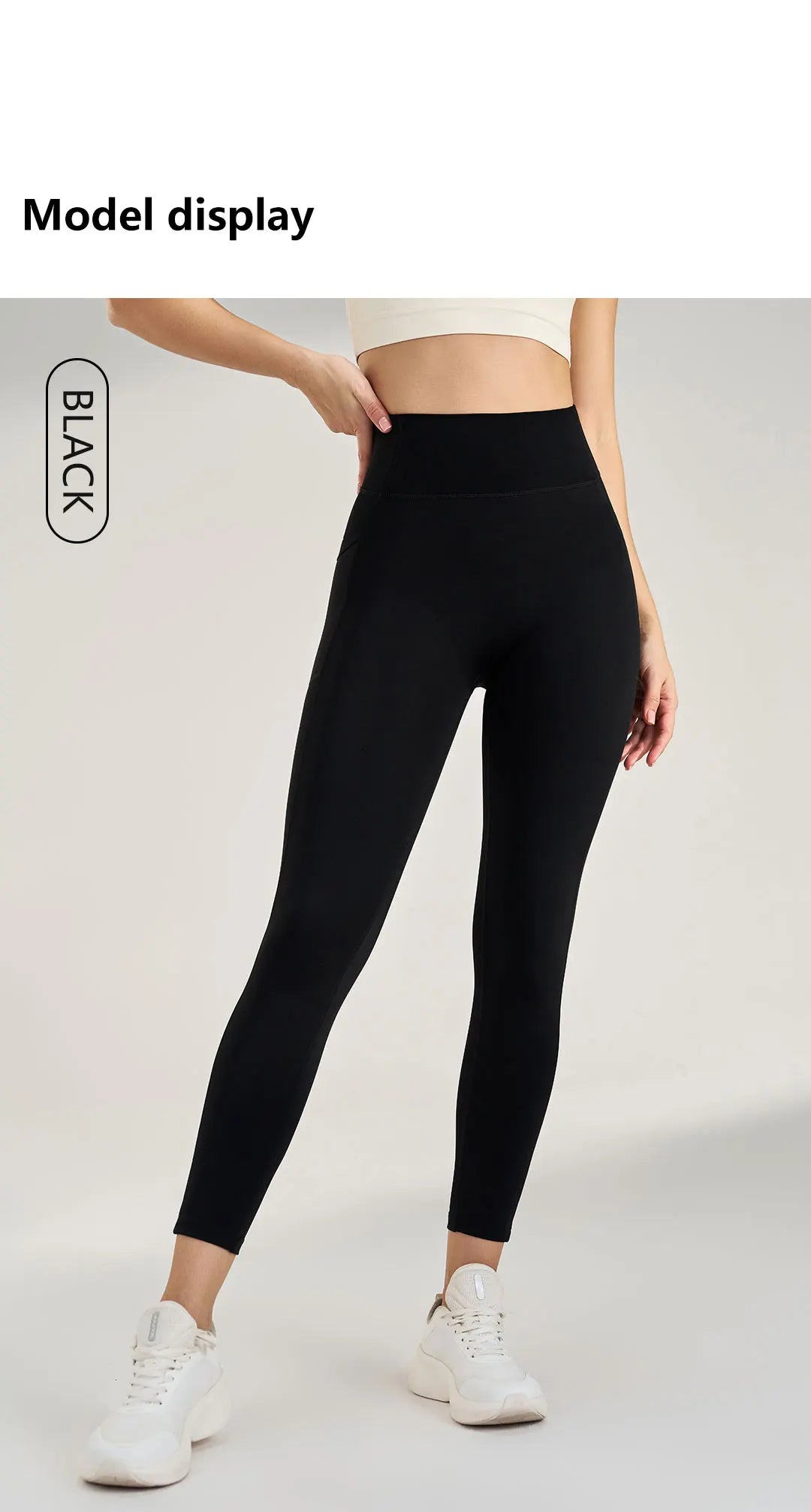 No Embarrassment Line Yoga Pants Women High Waisted Lift Hip Peach Butt Stretch Leggings Sweatpants Pants Long Pants