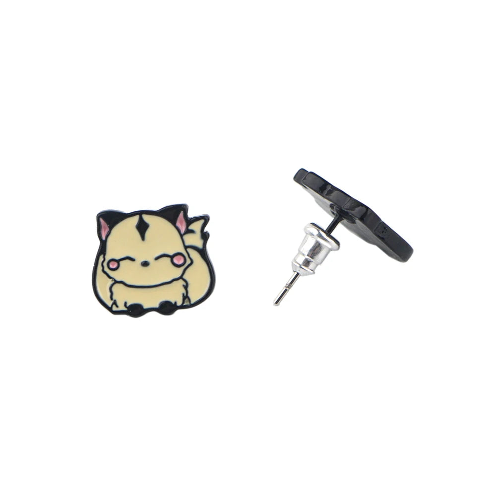 Anime Series Earrings for Women Girls Cartoon Studs Earrings Stainless Steel Ear Pierced Jewelry Accessories Party Gifts