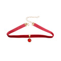 Fashion Lace Necklace For Women Adjustable Elegant Snowfake Strawberry Pendant Velvet Choker Necklace Collar Party Jewelry Gift