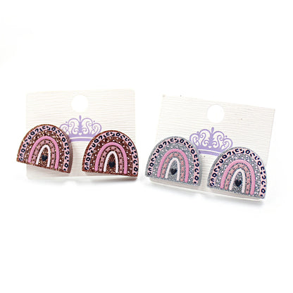 soccer and basketball Stud Earrings  Cute Earrings Girl Acrylic Earrings