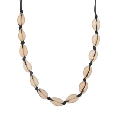 Classic Fashion Shell Beaded Necklace Women's Simple Personalized Handicrafts Gift Clothing Accessories collares para mujer