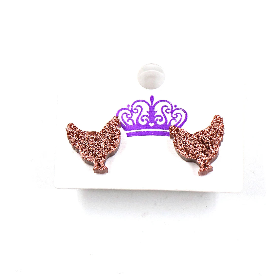 ST065 Acrylic Caterpillar Dangle Earrings Summer Earrings Glitter Acrylic Earrings