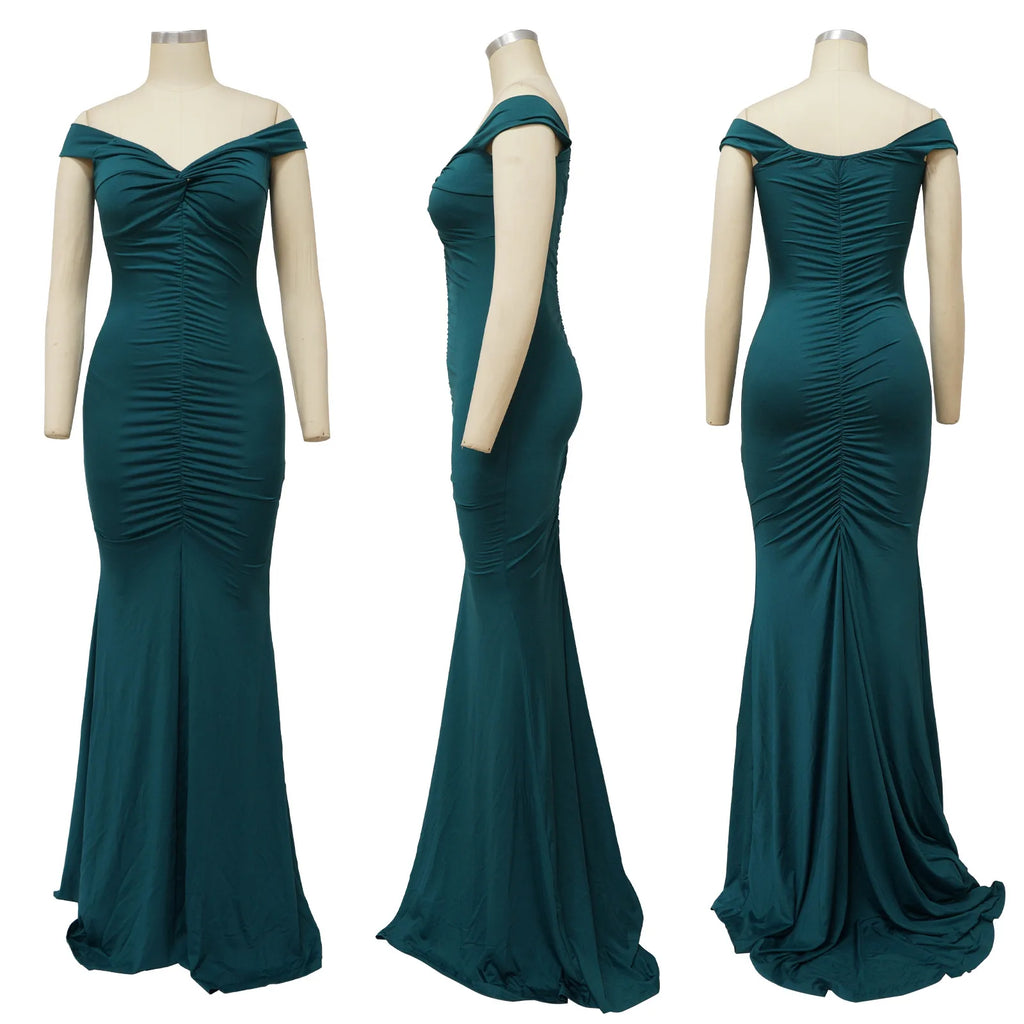 Women Long Dresses Sexy Backless Bodycon Evening Dresses Nightclub Maxi Dress Cocktail Birthday Party Welcome Prom Dress XSY039