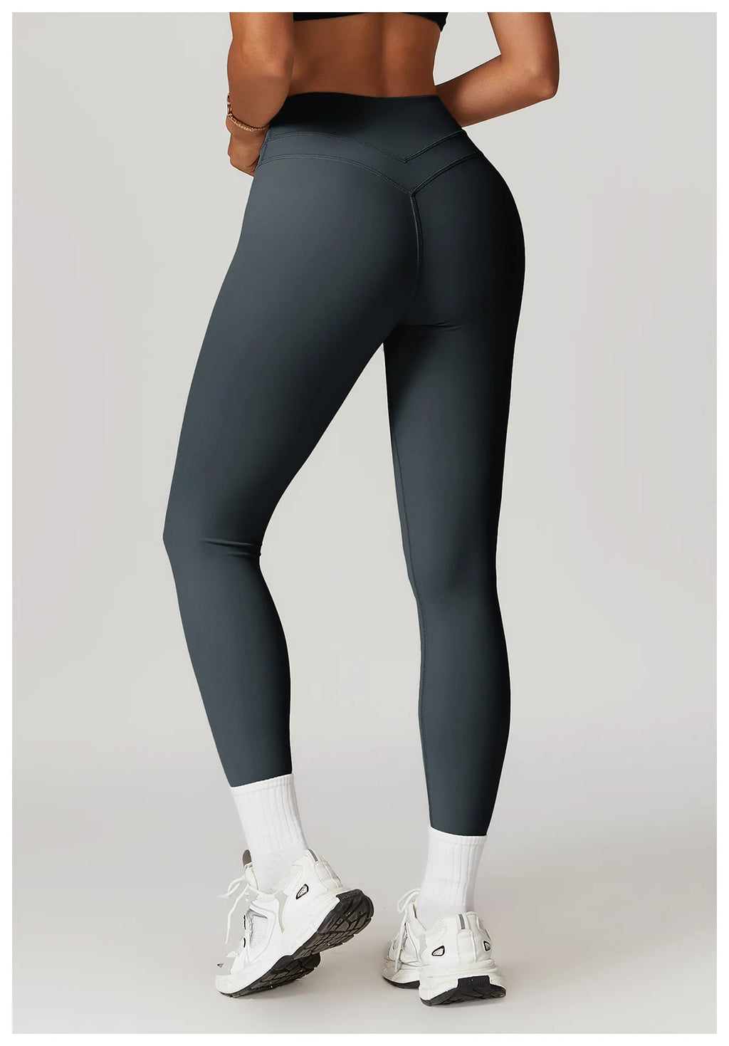 New Yoga Pants Women Workout Yoga Leggings High Waist Sport Leggings Women's Running Workout Tights Gym Push Up Fitness Trousers