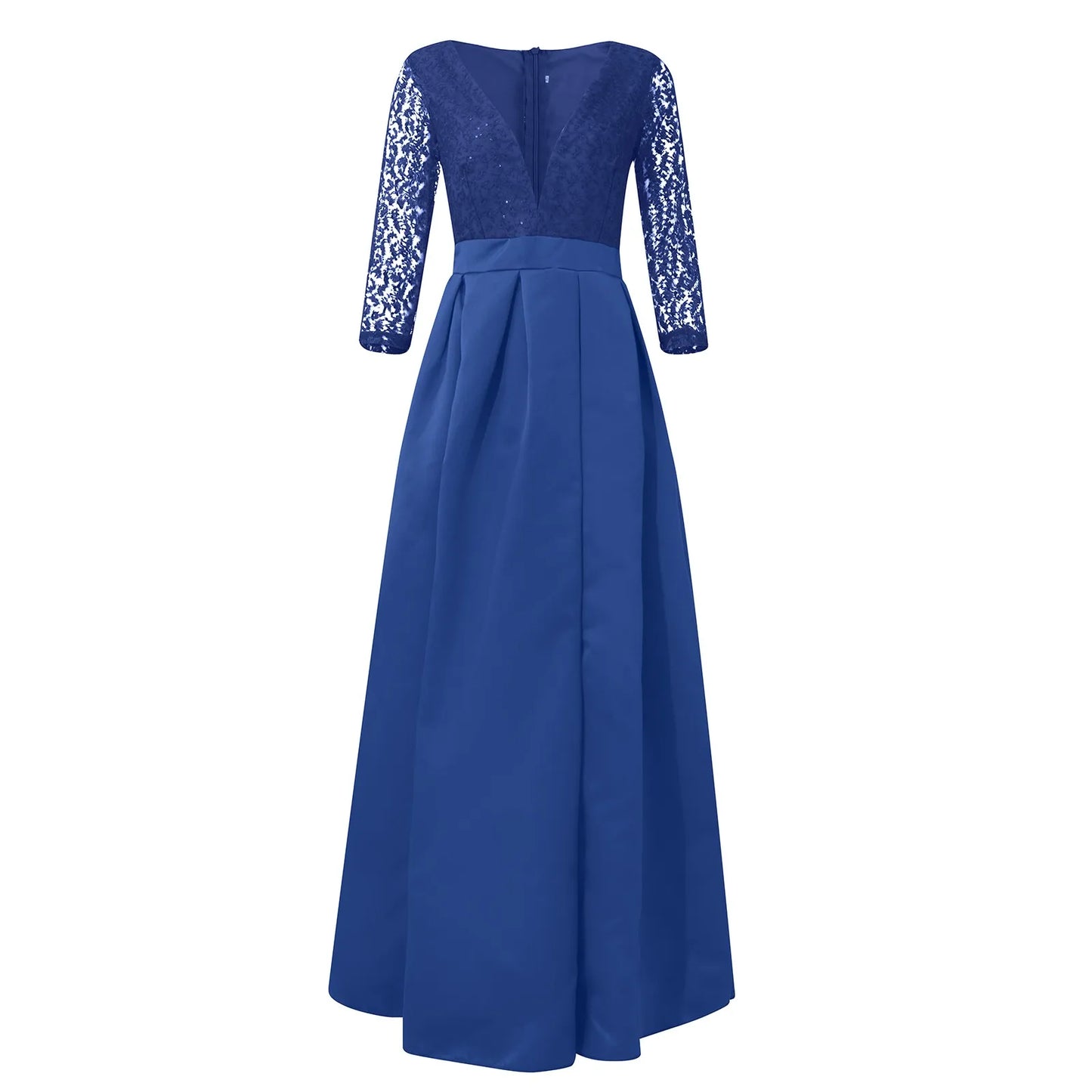 Women'S Elegant Evening Dresses Women'S Fashionable Long Dresses Trailing Evening Dresses Solid Color Floor-Length Dresses