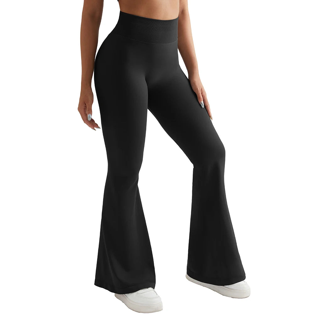 Women's Yoga Pants High Waist Bootcut Flared Leggings Workout Fitness Casual Wear Comfortable  Activewear Yoga Flared Pants Wome