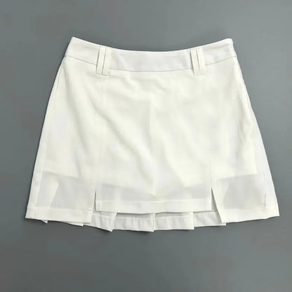 2025 New Women's Golf Skirt, Spring Women's Sports Skirt, Comfortable, Breathable, Quick Drying, Free Shipping