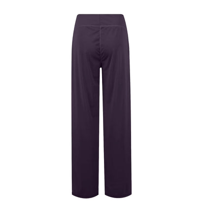 Wide Leg Pants For Women Yoga Pants High Waist Sweatpants With Pockets Stretch Pants Comfy Workout Sports Sweatpants