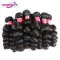 Loose Wave Human Hair Bundles Addbeauty Brazilian Virgin Human Hair Weave for Women Hair Extension Natural Color Double Drawn