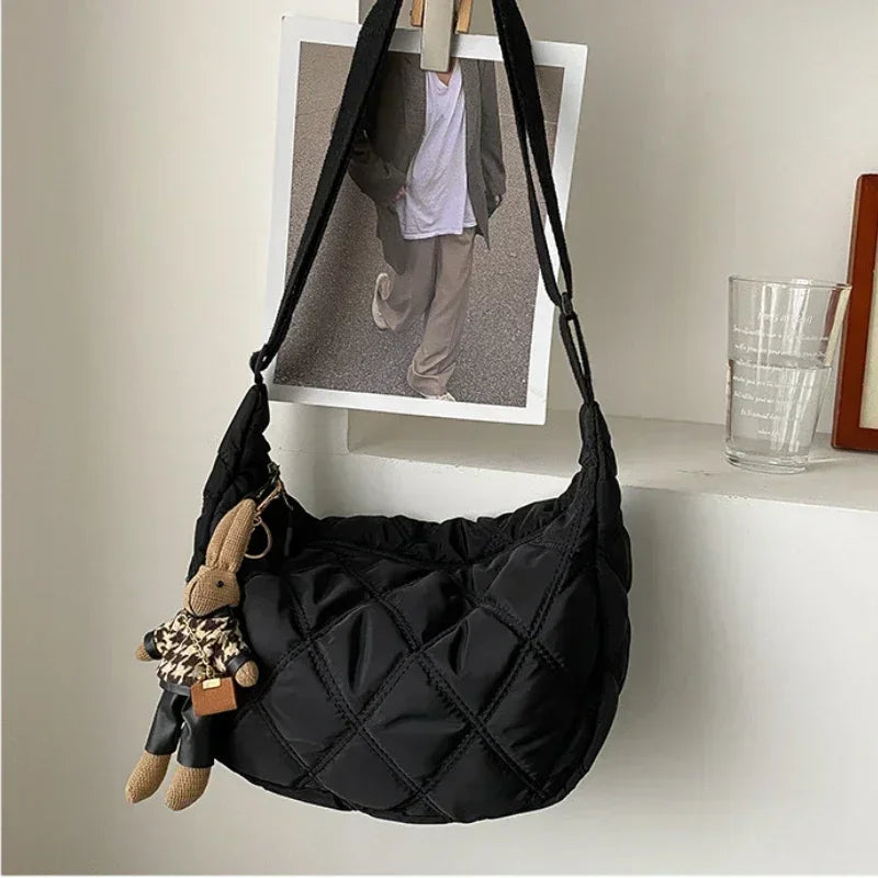 Embroidery Crossbody Bags for Women Large Capacity Handbags Shoulder Messenger Bag Female Popular Fashion Hobos Shopper Bag Sac