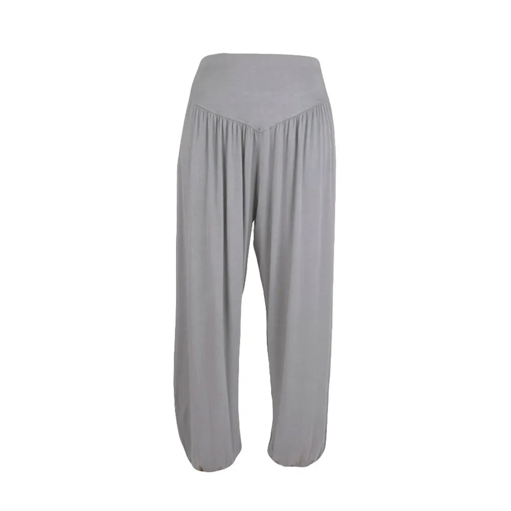Yoga Pants Loose Harem Pants For Women Training Dance Trousers Sport Running Yoga Pants High Waist Ladies Trousers