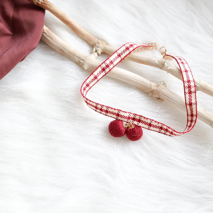 Fashion Lace Necklace For Women Adjustable Elegant Snowfake Strawberry Pendant Velvet Choker Necklace Collar Party Jewelry Gift