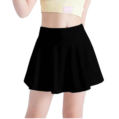 Children's tennis skirt Girls' fashion skirts Spring summer light quick-drying skirt Pants skirt Anti-exposure sports skirts