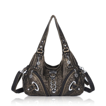 Women Handbags Fashion Shoulder Bag Large Tote Top-handle Shopping Pack Multifunctional Satchel Lady Hobos  Big Purse