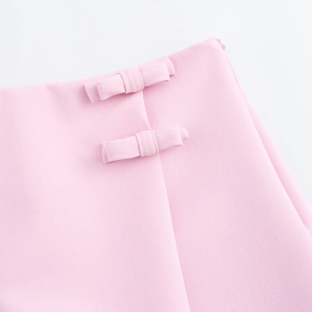 Bow Backless Vest Women Summer Sleeveless Halter Hollow Top Elegant Slim Skirt New Y2k Female Tanks Short Top Office