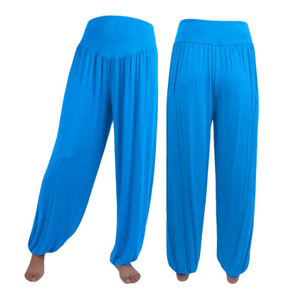 Yoga Pants Loose Harem Pants For Women Training Dance Trousers Sport Running Yoga Pants High Waist Ladies Trousers